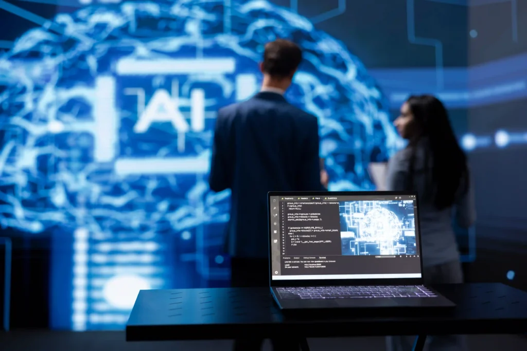 AI-powered tools analyzing website for Technical SEO improvements.